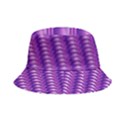 Purple Textile Vibrant Decor 3d Bucket Hat View1