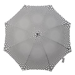 Hexagon Honeycombs Pattern Structure Abstract Hook Handle Umbrellas (large) by Ravend