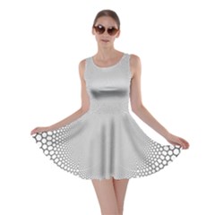 Hexagon Honeycombs Pattern Structure Abstract Skater Dress by Ravend