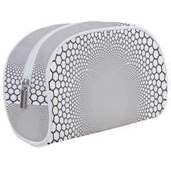 Hexagon Honeycombs Pattern Structure Abstract Make Up Case (medium) by Ravend