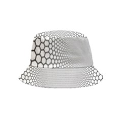 Hexagon Honeycombs Pattern Structure Abstract Bucket Hat (kids) by Ravend