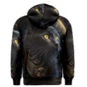 Ai Generated Cat Moon Feline Cute Men s Core Hoodie View2