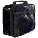 Ai Generated Cat Moon Feline Cute Full Print Lunch Bag View3