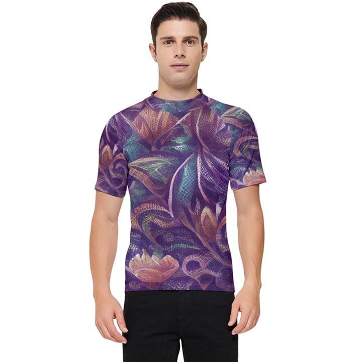 Abstract African Art Art Backdrop Background Men s Short Sleeve Rash Guard