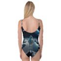 Ai Generated Space Astronaut Universe Moon Earth Camisole Leotard  View2