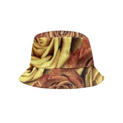 Flowers Roses Plant Bloom Blossom Inside Out Bucket Hat (kids) by Ravend