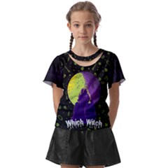 Which Witch Kids  Front Cut Tee