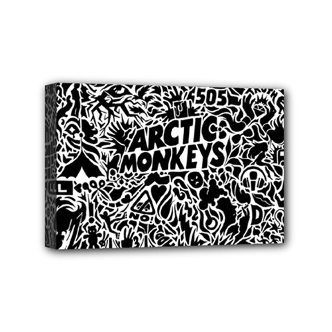 Arctic Monkeys Digital Wallpaper Pattern No People Creativity Mini Canvas 6  X 4  (stretched) by Sudhe