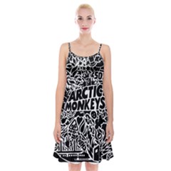 Arctic Monkeys Digital Wallpaper Pattern No People Creativity Spaghetti Strap Velvet Dress