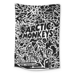 Arctic Monkeys Digital Wallpaper Pattern No People Creativity Large Tapestry