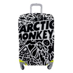 Arctic Monkeys Digital Wallpaper Pattern No People Creativity Luggage Cover (small) by Sudhe