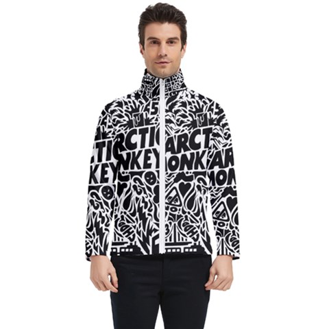 Arctic Monkeys Digital Wallpaper Pattern No People Creativity Men s Bomber Jacket by Sudhe