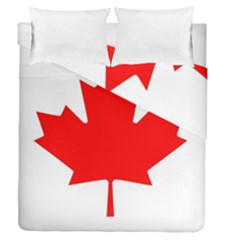 Canada Flag Canadian Flag View Duvet Cover Double Side (queen Size) by Ravend