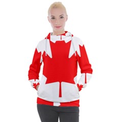 Canada Flag Canadian Flag View Women s Hooded Pullover by Ravend