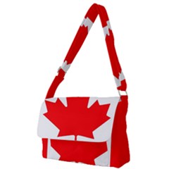 Canada Flag Canadian Flag View Full Print Messenger Bag (s) by Ravend