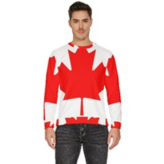 Canada Flag Canadian Flag View Men s Fleece Sweatshirt by Ravend