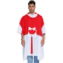 Canada Flag Canadian Flag View Men s Hooded Rain Ponchos View1