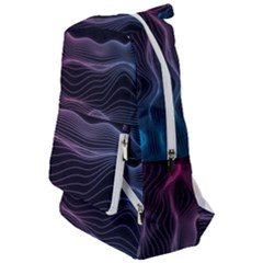 Abstract Wave Digital Design Space Energy Fractal Travelers  Backpack by Ravend