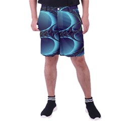 Fractal Abstract Art Artwork Design Wallpaper Men s Pocket Shorts by Ravend