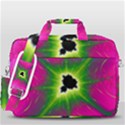 Fractal Art Math Abstract Artwork Pink Magenta MacBook Pro 16  Shoulder Laptop Bag View3