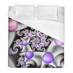 Background Fractal Annotation Sample Fantasy Duvet Cover (full/ Double Size) by Ravend