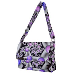 Background Fractal Annotation Sample Fantasy Full Print Messenger Bag (s) by Ravend