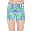 Fractal Geometry Mathematics Gradient Ovals Math Kids  Sports Shorts View1