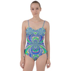 Fractal Geometry Mathematics Gradient Ovals Math Sweetheart Tankini Set by Ravend