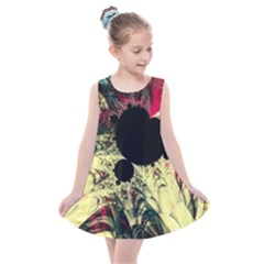 Fractal Art Design Fractal Art Digital Art Kids  Summer Dress by Ravend