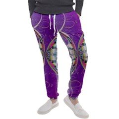 Abstract Colorful Art Pattern Design Fractal Men s Jogger Sweatpants by Ravend