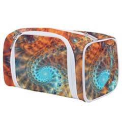 Fractal Math Abstract Mysterious Mystery Vortex Toiletries Pouch by Ravend