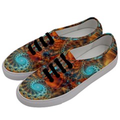 Fractal Math Abstract Mysterious Mystery Vortex Men s Classic Low Top Sneakers by Ravend