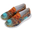 Fractal Math Abstract Mysterious Mystery Vortex Women s Lightweight Slip Ons View2