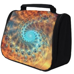 Fractal Math Abstract Mysterious Mystery Vortex Full Print Travel Pouch (big) by Ravend