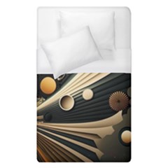 Space Futuristic Technology Digital Ai Generated Duvet Cover (single Size)