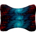 Spiral Stars Fractal Cosmos Explosion Big Bang Velour Seat Head Rest Cushion View2