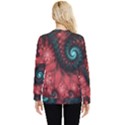 Fractal Spiral Vortex Pattern Art Digital Hidden Pocket Sweatshirt View2