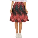 Fractal Spiral Vortex Pattern Art Digital Classic Short Skirt View1