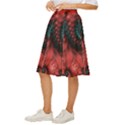 Fractal Spiral Vortex Pattern Art Digital Classic Short Skirt View2