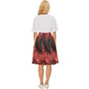 Fractal Spiral Vortex Pattern Art Digital Classic Short Skirt View4