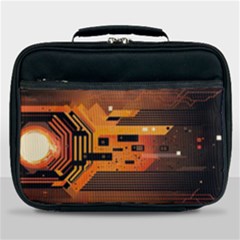 Technology Design Tech Computer Future Business Lunch Bag by Ravend