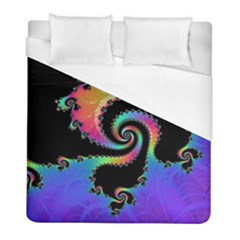 Fractal Spiral Vortex Swirl Whirlpool Math Duvet Cover (full/ Double Size) by Ravend