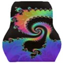 Fractal Spiral Vortex Swirl Whirlpool Math Car Seat Back Cushion  View1