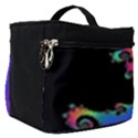 Fractal Spiral Vortex Swirl Whirlpool Math Make Up Travel Bag (Small) View1