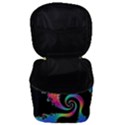 Fractal Spiral Vortex Swirl Whirlpool Math Make Up Travel Bag (Small) View3