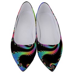 Fractal Spiral Vortex Swirl Whirlpool Math Women s Low Heels by Ravend