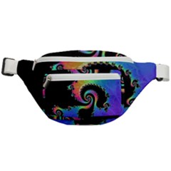 Fractal Spiral Vortex Swirl Whirlpool Math Fanny Pack by Ravend