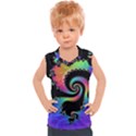 Fractal Spiral Vortex Swirl Whirlpool Math Kids  Sport Tank Top View1