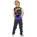 Fractal Spiral Vortex Swirl Whirlpool Math Kids  Sport Tank Top View2