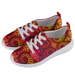 Art Pattern Fractal Design Abstract Artwork Women s Lightweight Sports Shoes by Ravend